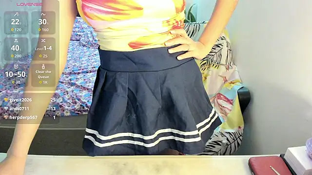 HornyAsianXxX online show from March 1, 2026, 11:01 am