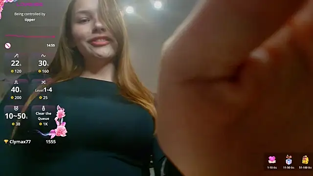 DariaAngels online show from July 17, 2026, 5:40 pm