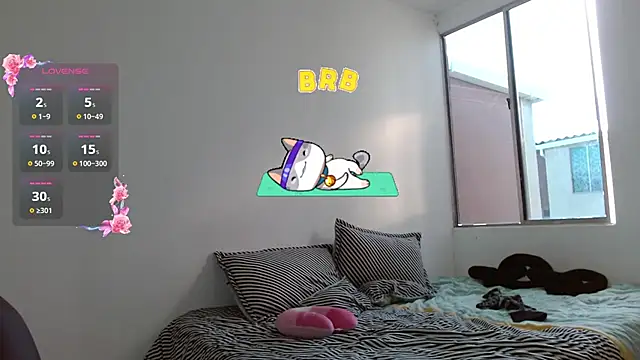 KoraRousse online show from April 3, 2026, 9:13 pm