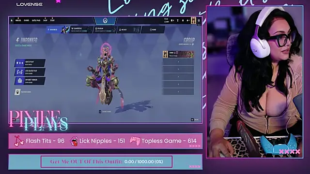 Snapshot of PixieePlays chatting on April 9, 2026, 4:01 am PixieePlays online show from April 9, 2026, 4:01 am