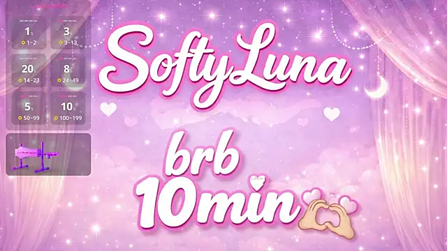 Snapshot of Softy_Luna chatting on June 1, 2026, 1:07 am Softy Luna online show from June 1, 2026, 1:07 am