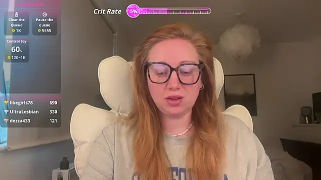 Snapshot of arielsweetieee chatting on May 3, 2026, 5:57 am arielsweetieee online show from May 3, 2026, 5:57 am