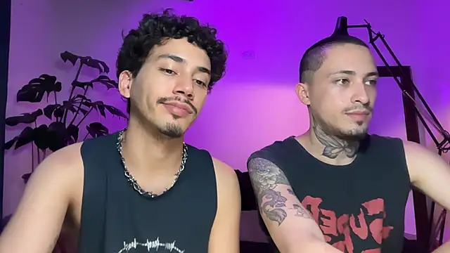 Snapshot of Noah_and_Steven chatting on July 6, 2026, 3:58 pm Noah and Steven online show from July 6, 2026, 3:58 pm