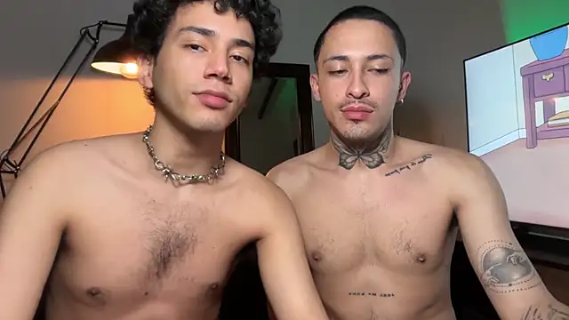 Snapshot of Noah_and_Steven chatting on July 23, 2026, 3:48 am Noah and Steven online show from July 23, 2026, 3:48 am