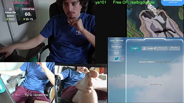 Snapshot of BigDickPlaya101 chatting on June 7, 2026, 2:05 am BigDickPlaya101 online show from June 7, 2026, 2:05 am