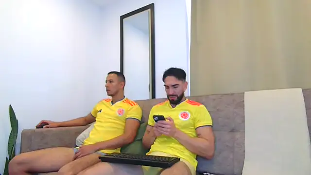 Snapshot of TheLatinBoyfriends chatting on July 24, 2026, 5:55 pm TheLatinBoyfriends online show from July 24, 2026, 5:55 pm