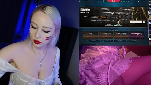 Snapshot of roxxyrowe chatting on July 11, 2026, 8:44 pm roxxyrowe online show from July 11, 2026, 8:44 pm
