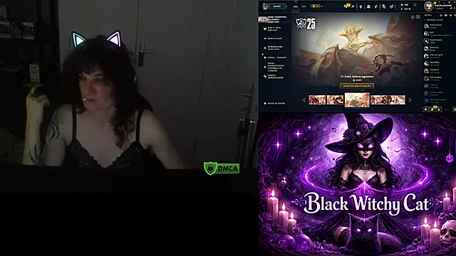 Black Kitty Witch online show from July 24, 2026, 9:13 pm