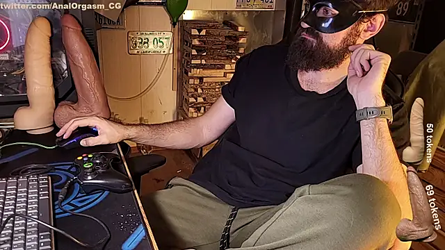 AnalOrgasm CG online show from February 25, 2025, 11:33 pm