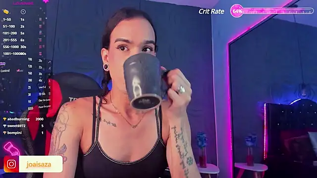 Snapshot of joaisaza chatting on December 7, 2024, 10:01 am joaisaza online show from December 7, 2024, 10:01 am