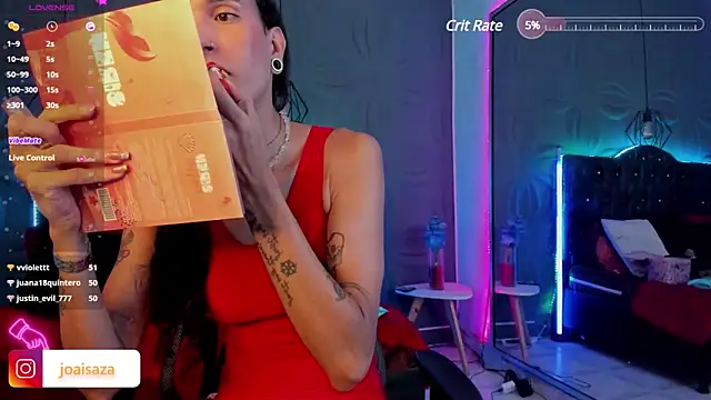 Snapshot of joaisaza chatting on March 5, 2025, 9:05 am joaisaza online show from March 5, 2025, 9:05 am