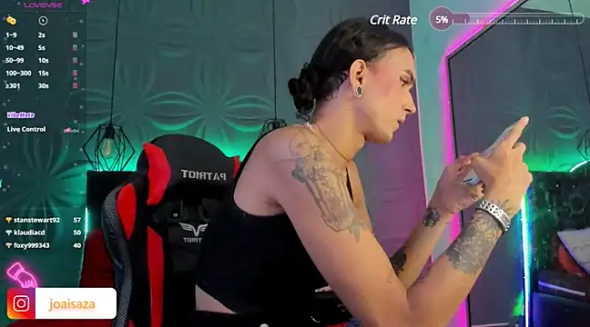 Snapshot of joaisaza chatting on March 10, 2025, 11:10 am joaisaza online show from March 10, 2025, 11:10 am