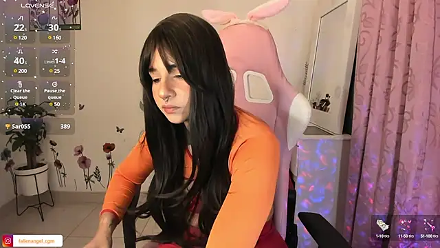 Fallengangel online show from February 6, 2025, 2:22 am