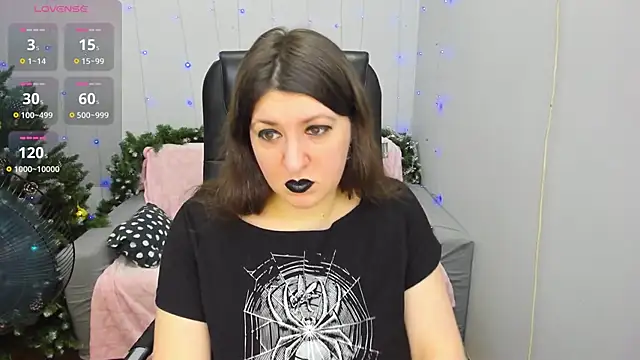 Snapshot of Black_Black_Rose chatting on December 20, 2024, 8:34 pm Black Black Rose online show from December 20, 2024, 8:34 pm