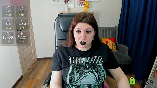 Black Black Rose online show from February 8, 2026, 8:23 pm