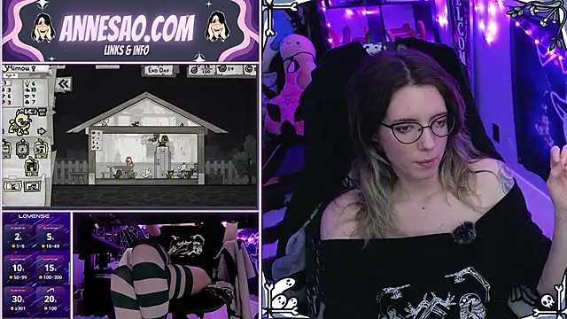 AnneSao online show from February 16, 2026, 12:07 am