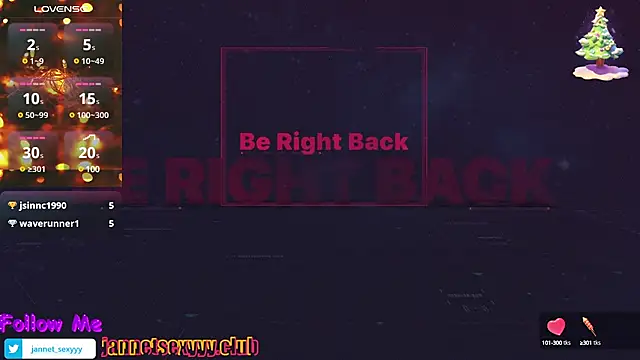 Snapshot of JannetPie chatting on January 4, 2025, 9:09 pm JannetPie online show from January 4, 2025, 9:09 pm