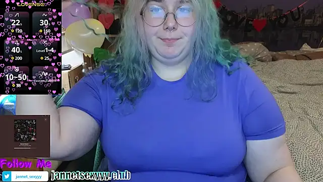 Snapshot of JannetPie chatting on February 10, 2025, 11:04 am JannetPie online show from February 10, 2025, 11:04 am