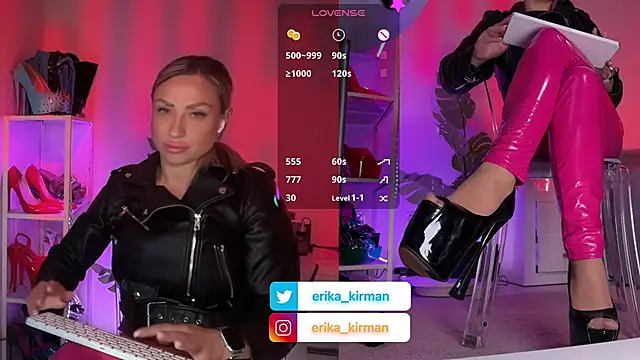 Snapshot of Erika_Kirman chatting on April 5, 2026, 10:34 am Erika Kirman online show from April 5, 2026, 10:34 am