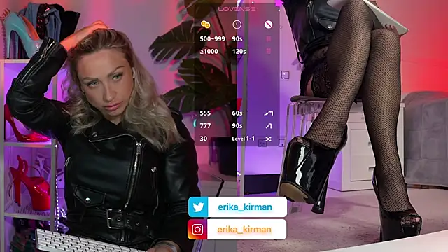 Snapshot of Erika_Kirman chatting on May 12, 2026, 10:34 am Erika Kirman online show from May 12, 2026, 10:34 am