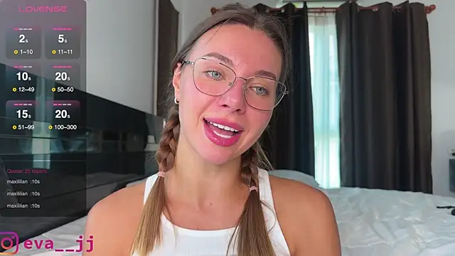 Eva JJ online show from March 23, 2025, 5:32 am