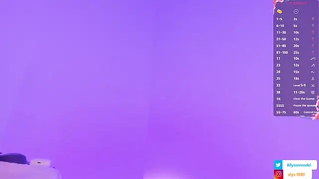 alysson 18 online show from February 21, 2026, 12:50 pm