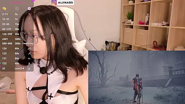 Snapshot of aliiiiiina chatting on January 12, 2025, 9:08 pm aliiiiiina online show from January 12, 2025, 9:08 pm