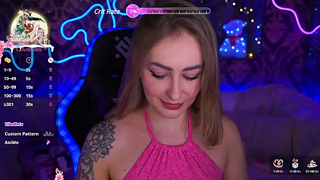 GraceCandy online show from December 23, 2024, 9:40 pm