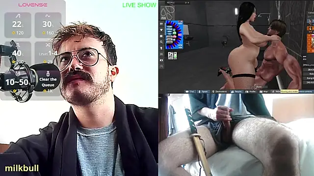 Snapshot of milkbull chatting on May 31, 2026, 1:29 pm milkbull online show from May 31, 2026, 1:29 pm
