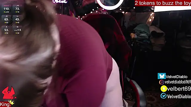 VelvetDiablo online show from February 26, 2025, 1:00 am