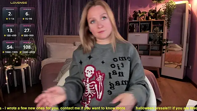 Lazy Lady online show from October 26, 2025, 10:32 am