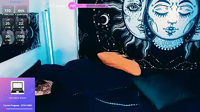 Marieblueeyes online show from March 3, 2026, 3:40 pm