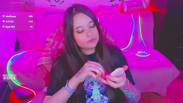 Lolisuccub online show from April 19, 2026, 4:28 pm