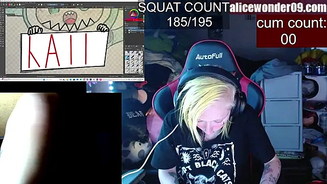 alicewonder09 online show from February 9, 2025, 7:16 am