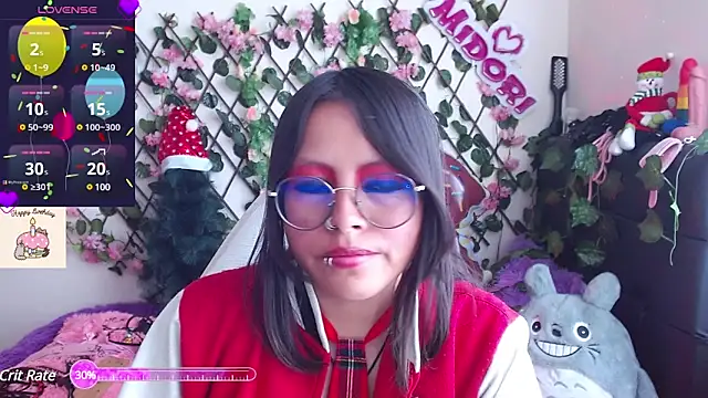 Snapshot of MidoriQuiinn chatting on December 6, 2024, 5:00 pm MidoriQuiinn online show from December 6, 2024, 5:00 pm