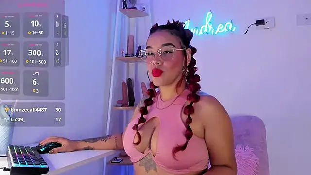 andrea lopezz  online show from February 24, 2025, 11:52 pm