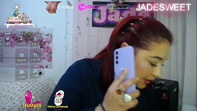 Snapshot of JADE_SWEET2 chatting on December 19, 2024, 6:01 pm JADE SWEET2 online show from December 19, 2024, 6:01 pm