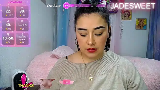Snapshot of JADE_SWEET2 chatting on February 1, 2026, 11:03 pm JADE SWEET2 online show from February 1, 2026, 11:03 pm