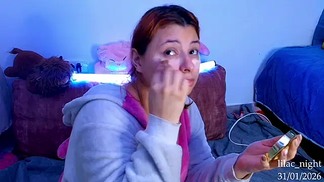 lilac night33 online show from January 31, 2026, 9:02 pm