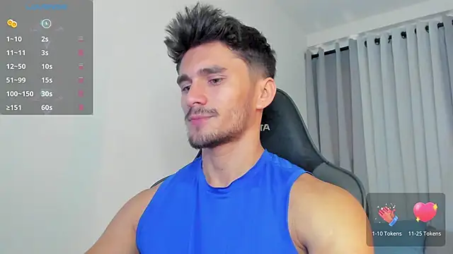 Snapshot of AXEL_OWEN chatting on December 22, 2025, 6:05 pm AXEL OWEN online show from December 22, 2025, 6:05 pm