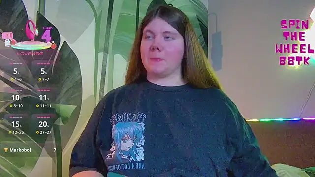 RubyValen online show from January 14, 2026, 1:11 am