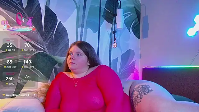 RubyValen online show from April 8, 2026, 1:27 am