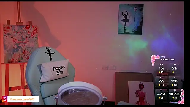 francesca baker1007 online show from April 2, 2026, 7:11 pm