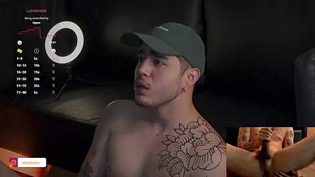 Snapshot of Arkaikomz chatting on February 28, 2025, 3:04 am Arkaikomz online show from February 28, 2025, 3:04 am