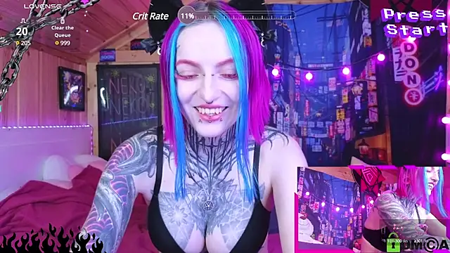 NekoCyber online show from March 23, 2025, 5:00 am