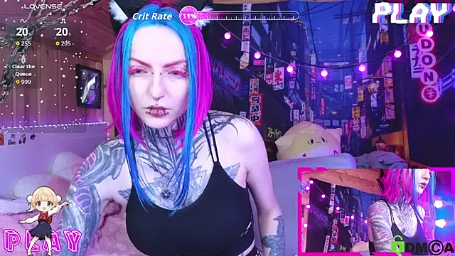 NekoCyber online show from March 19, 2026, 5:00 am