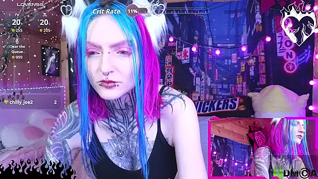 Snapshot of NekoCyber chatting on May 17, 2026, 5:16 am NekoCyber online show from May 17, 2026, 5:16 am
