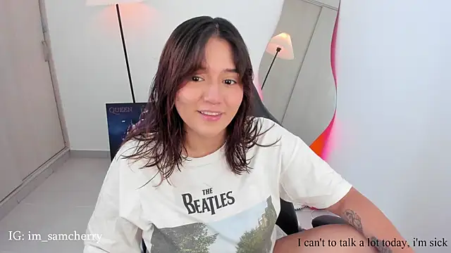 Snapshot of samantha_cherry chatting on May 13, 2026, 11:40 am samantha cherry online show from May 13, 2026, 11:40 am