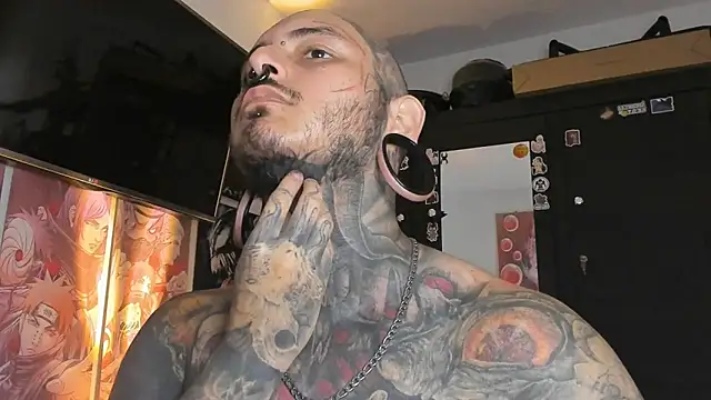 DEATHINK666XX online show from February 17, 2025, 6:37 pm