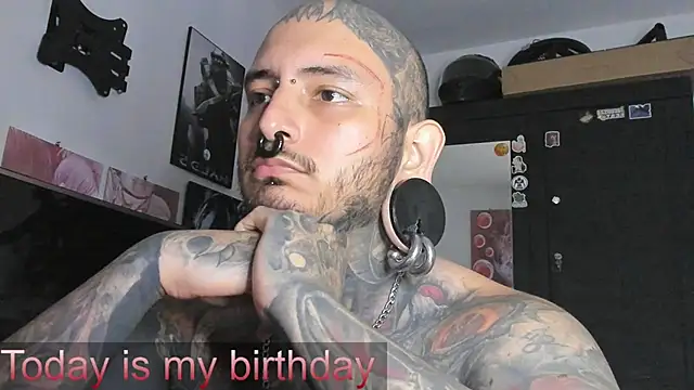 DEATHINK666XX online show from March 6, 2025, 8:37 pm